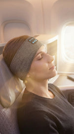 Enjoying Bluetooth Sleep Headband — Premium Wireless Sleep Headphones vue 7