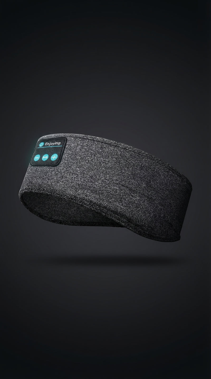 Enjoying Bluetooth Sleep Headband — Premium Wireless Sleep Headphones