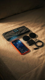 Enjoying Bluetooth Sleep Headband — Premium Wireless Sleep Headphones vue 6