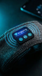 Enjoying Bluetooth Sleep Headband — Premium Wireless Sleep Headphones vue 5
